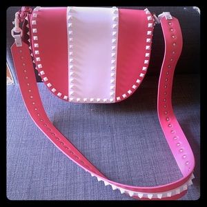 Valentino Saddle Shoulder Bag Retail $2,375 +tax